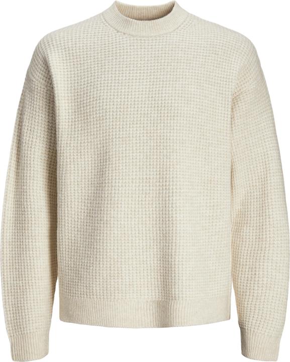 Jack & Jones Einfarbig Strickpullover mit Rundhals Strickpullover mit Rundhals (XXL)