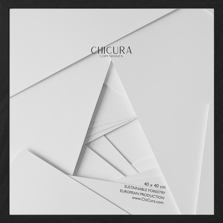 Actual product image ChiCura Holzrahmen - Glas (40 x 40 cm)