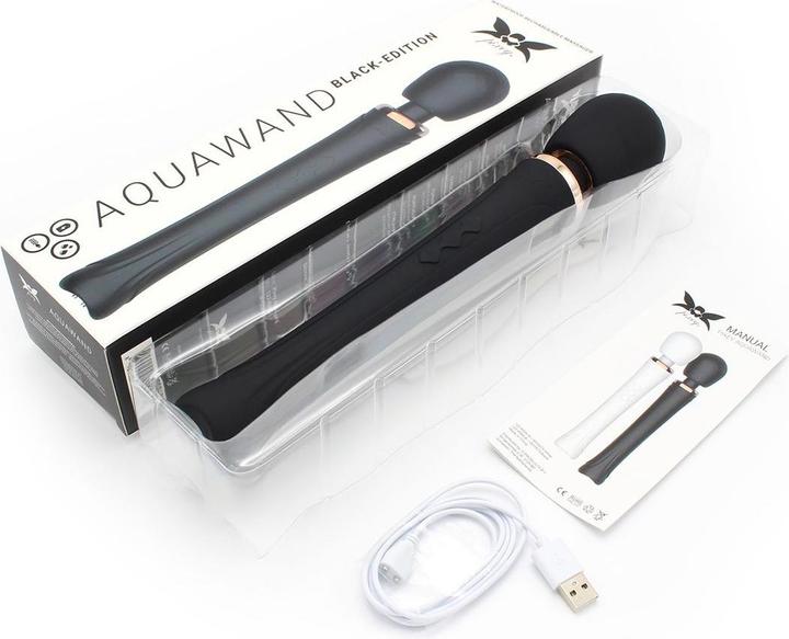 Actual product image Pixey Aquawand Massager-Black