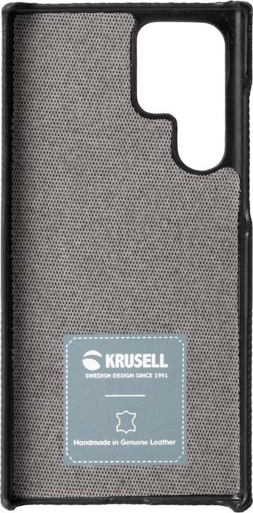 Image du produit Krusell Housse en cuir pour Samsung Galaxy S22 Ultra Noir Vintage (62466) (Samsung Galaxy S22 Ultra)