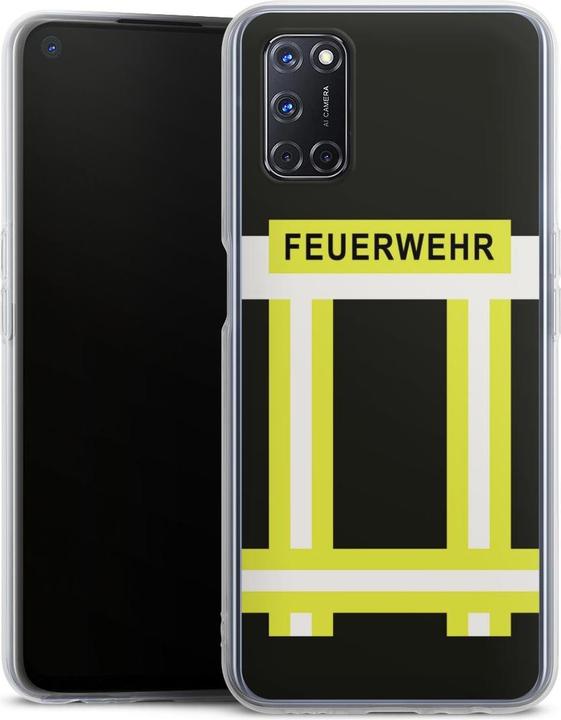 Produktbild DeinDesign Silikon Hülle für Oppo A72 Handyhülle Case Smartphone Schutzhülle Beruf Feuerwehr Feuerwehrmann (Oppo A72)