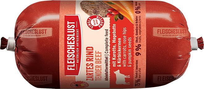 Immagine prodotto Fleischeslust Cibo umido Classic Tender Beef, 400 g (Adulto, 1 pz., 400 g)