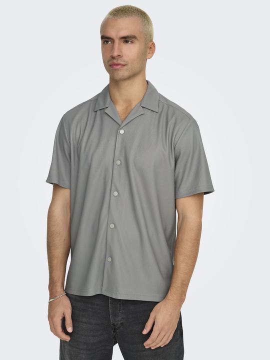 Produktbild Only & Sons Onskari Life Rlx Resort Ss Plizze Shirt (M)