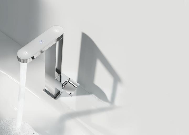 Produktbild Grohe Plus Einhand-Waschtischbatterie mit digitalem Display L-Size
