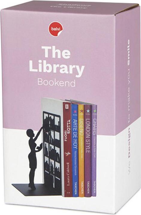 Immagine prodotto Balvi Fermalibri LA BIBLIOTECA (10 x 8,5 x 17 cm)