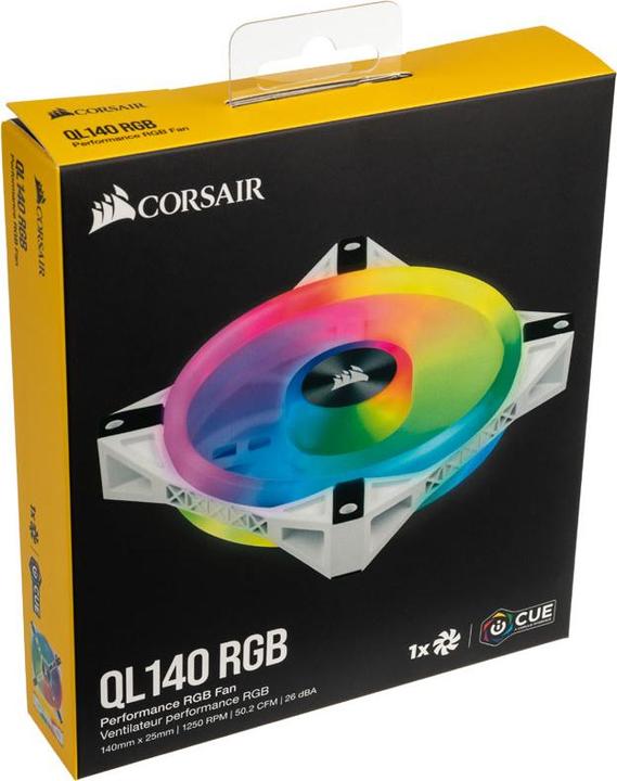 Produktbild Corsair iCUE QL140 RGB (140 mm, 1 x)