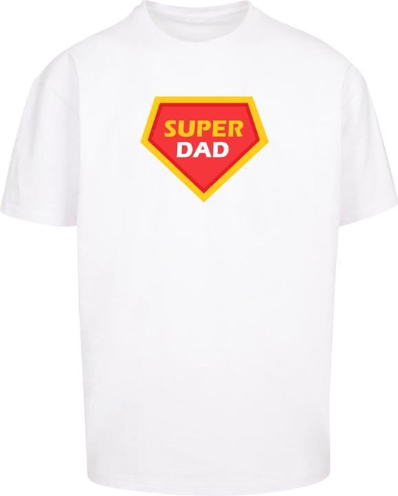 Merchcode Fathers Day - Super dad Heavy Oversize Tee - 113033