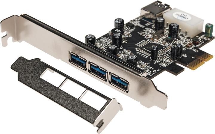 Productafbeelding Delock PCI-E kaart > 3 x extern + 1 x intern USB 3.0