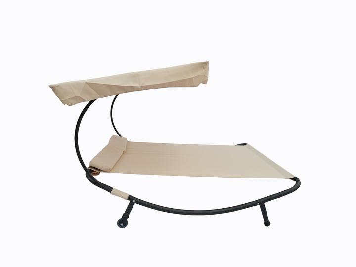 Produktbild VCM Doppelliege Gartenliege 2 Personen Bindox (200 cm)