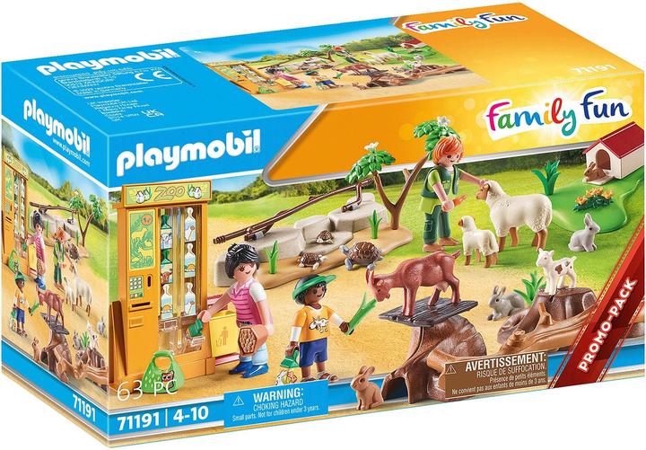 Playmobil Zoo di animali (71191, Divertimento in famiglia Playmobil)
