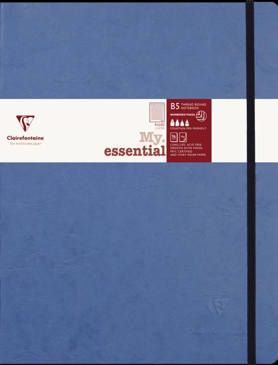 Immagine prodotto Clairefontaine Taccuino della borsa dell'età (B5, Righe, Copertina rigida)