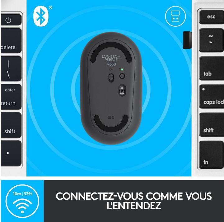 Produktbild Logitech Pebble M350 (Kabellos)