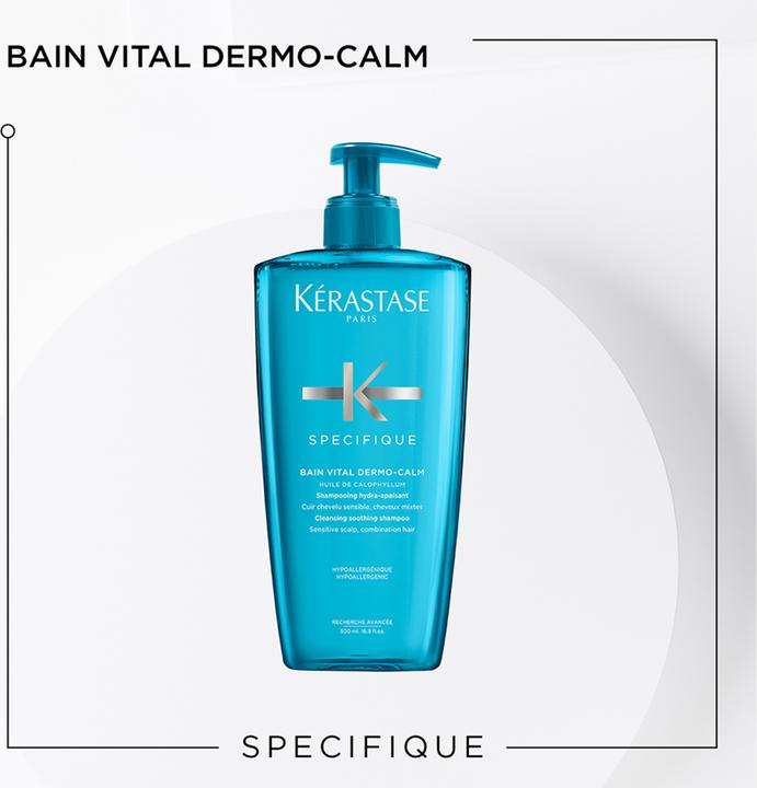 Produktbild Kérastase Spécifique Bain Vital Dermo-Calm (500 ml, Flüssiges Shampoo)
