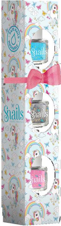 Actual product image Snails Gift set of 3 nail polish mini rainbow country (MQ6)