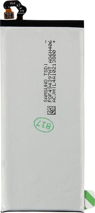 Actual product image Samsung Galaxy J7 2017 - EB-BA720ABE replacement battery - 3600 mAh