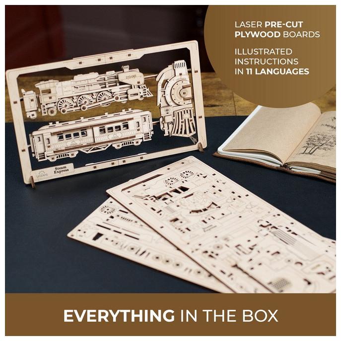 Immagine prodotto Ugears 70207 Puzzle Steam Express 2.5D
