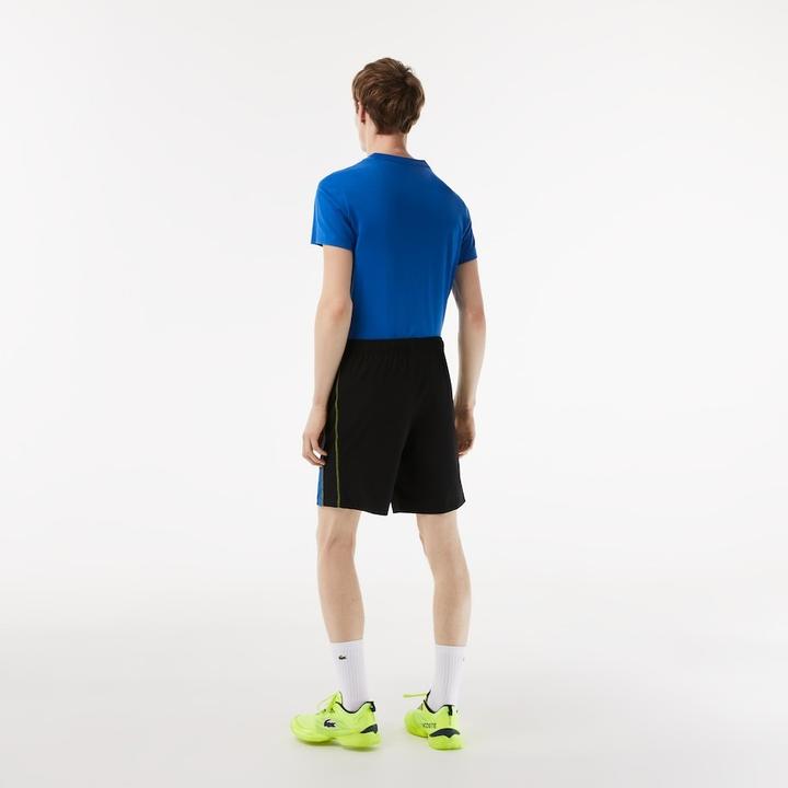 Actual product image Lacoste Men's TENNIS Shorts in Recycled Polyester (S)