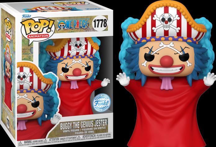 Image du produit Funko One Piece POP! Movies Figurine vinyle Buggy(Post Time-Skip) Exclusive 9 cm