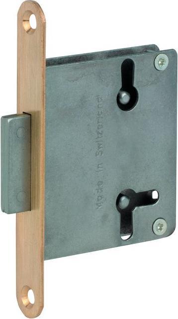 Actual product image Heusser Mortise lock 2501 with 1 Euro key (Mortise lock)