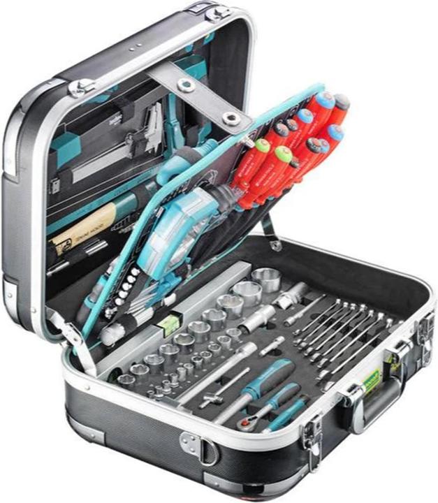 ABS-Werkzeugkoffer PRO CHROME PREMIUM 152-tlg (152 Teile)