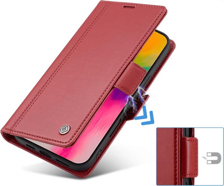 Produktbild LC.Imeeke iPhone 16 Pro Max - Flip Case Business (Apple iPhone 16 Pro Max)