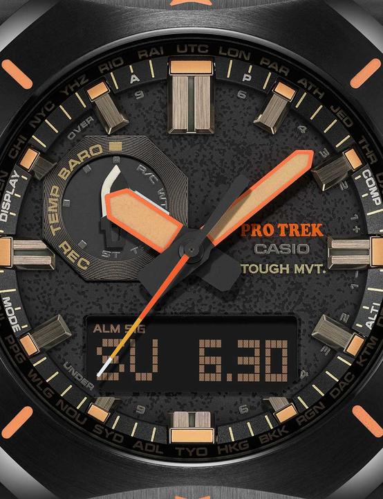 Produktbild Casio Pro-Trek - PRW-6900YL-5ER (Digitaluhr, Analoguhr, 45 mm)