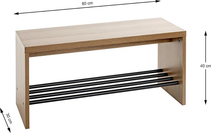 Immagine prodotto HAKU Möbel Kade (80 x 30 x 40 cm)
