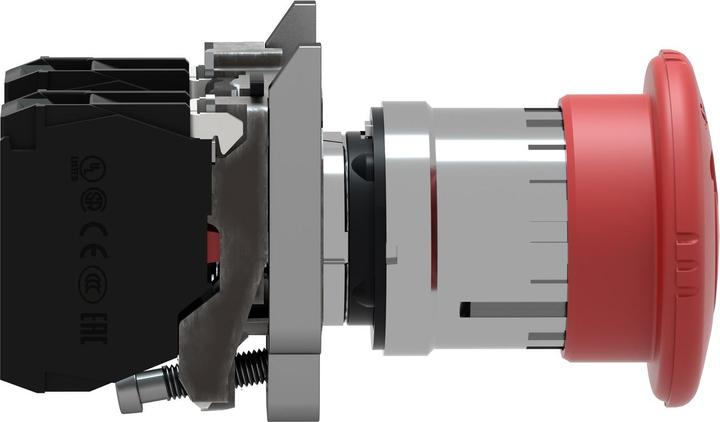 Actual product image Schneider Electric Emergency stop push-button On IP65 rotary 1S Ř22mm XB4BS8445EX