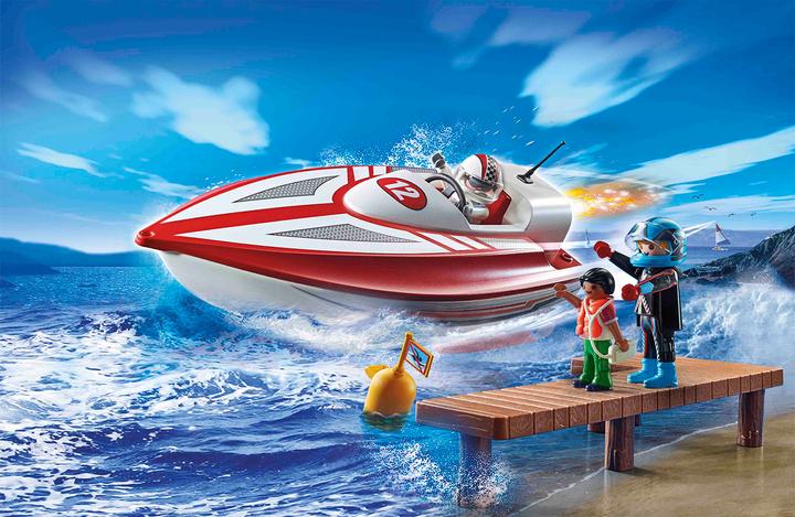 Actual product image Playmobil Speedboat with underwater motor (70744, Playmobil Sports & Action)