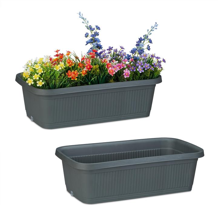 Produktbild Relaxdays Blumenkasten (58 cm)