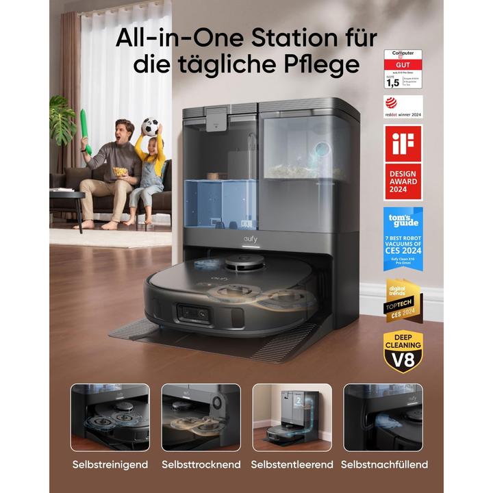 Image du produit eufy X10 Pro Omni UE (Robot d'aspiration et de nettoyage)