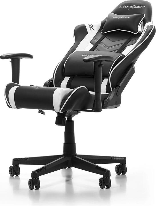 Actual product image DXRacer Prince P132 Gaming Chair, schwarz/weiss