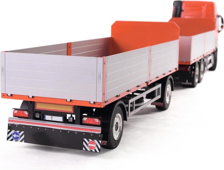 Image du produit Carson Modellsport 907624 Pièce de tuning remorque 2 essieux pour matériaux de construction