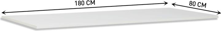 Produktbild Contini Tischplatte höhenverstellbarer Bürotisch (180 x 80 cm)