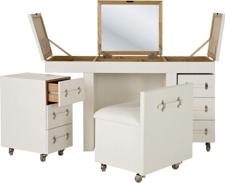 Kare Design Diva Croco White (138 x 51 x 80 cm)