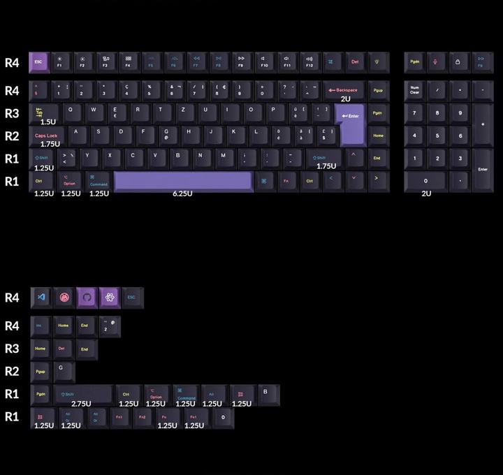 Image du produit Keychron ISO-CH (136 Keys)