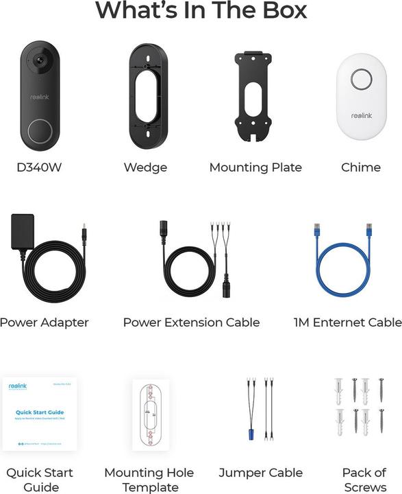 Actual product image Reolink Video Doorbell Wifi (Wireless)