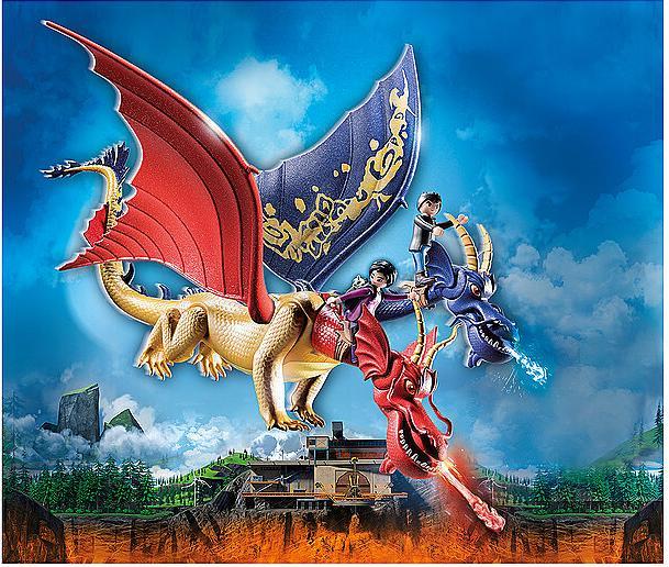 Produktbild Playmobil Dragons: The Nine Realms - Wu & Wei mit Jun (71080, Playmobil Dragons)