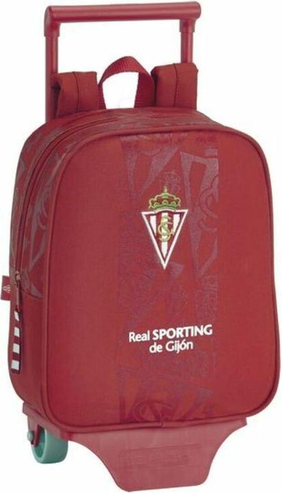 Image du produit Real Sporting de Gijón Sac à dos scolaire à roulettes 805 611972280 Rouge (10 l)