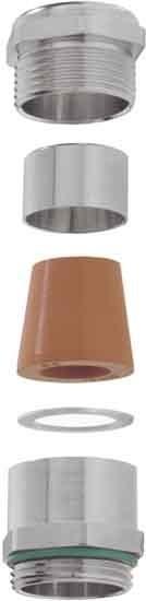 Image du produit Lapp LappKabel Presse-étoupe M16 Laiton Naturel SKINDICHT SHV-M-VITON 16/9/6 50 pcs (52105440)