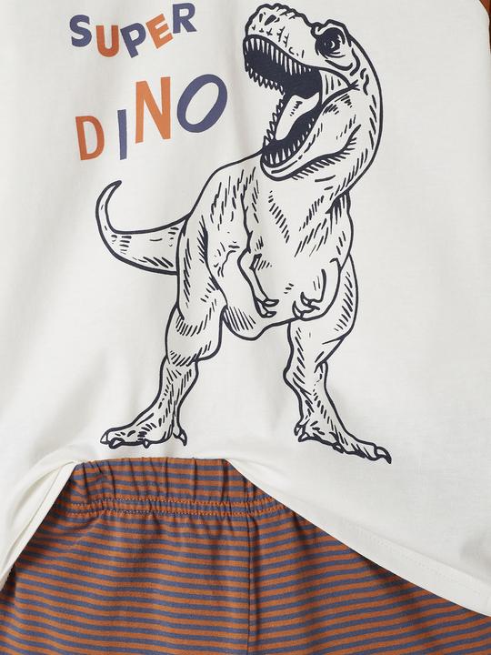 Actual product image Vertbaudet 2-pack boys' pyjamas, dinosaurs (98)