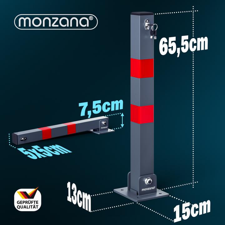 Actual product image Monzana Parking barrier