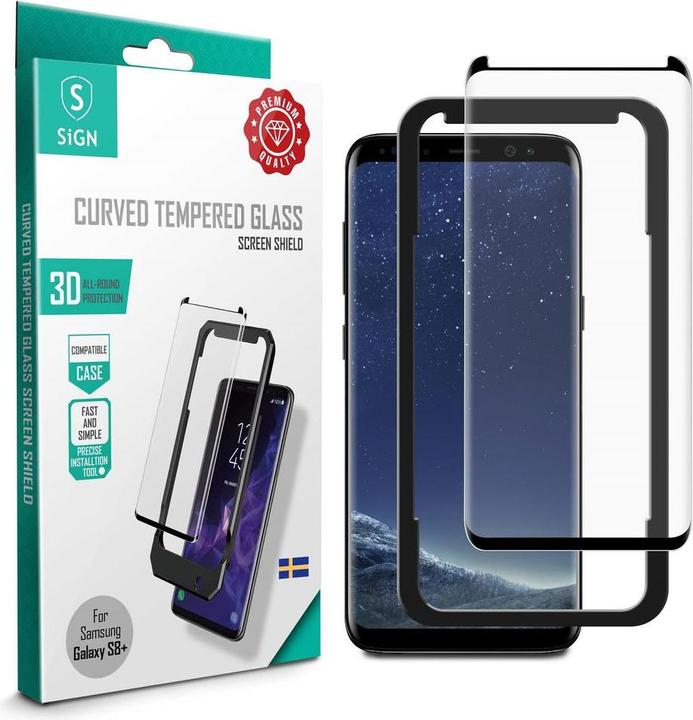 Immagine prodotto SIGN Samsung Galaxy S8 Plus 3D Screen Protector vetro temperato (Samsung Galaxy S8+)