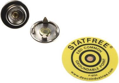 Actual product image Rs Pro Antistatic female snap,10mm (Static protection)