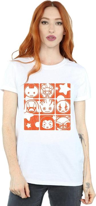 Image du produit - T-shirt KAWAII GUARDIANS OF THE GALAXY RETRO - Femme (S)