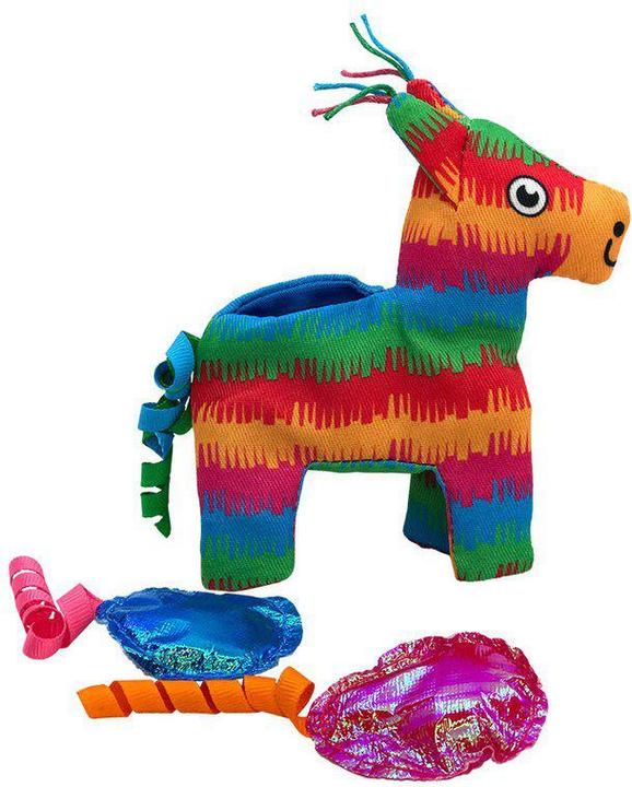 Actual product image KONG Pull-A-Partz Pinata 11,5 X 10 X 4Cm (Catmint toy)