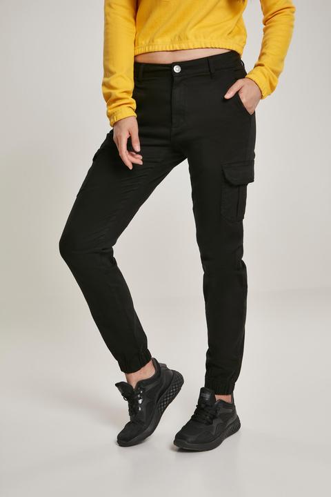 Urban Classics Ladies High Waist Cargo Pants