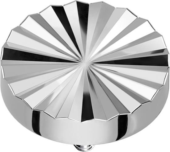 Immagine prodotto Star Piercing Dermal Anchor Diamantschliff Scheibe rund silber (senza ottone, Titanio G23)