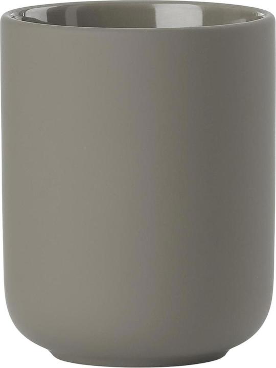 Actual product image Zone Denmark Toothbrush Mug Ume Taupe (11.5 x 9.5 x 9.5 cm)