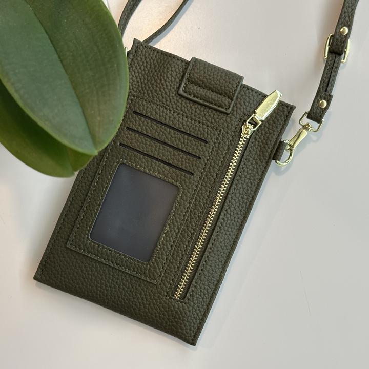 Actual product image PhoneLook Etui universel élégant pour smartphone jusqu'à 6,7 pouces en similicuir avec portefeuille (Apple iPhone 4)